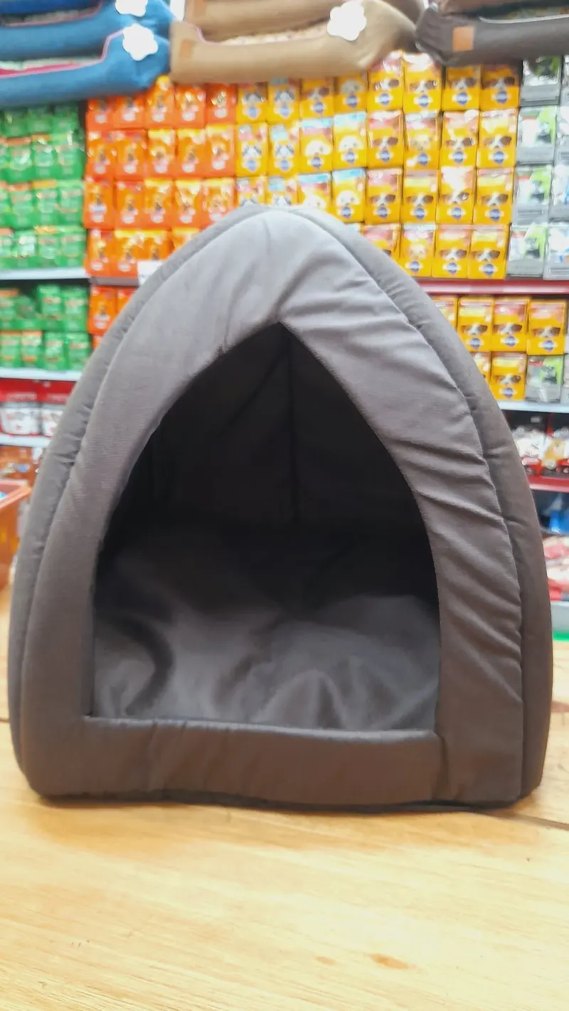 Cama iglu para cães e gatos