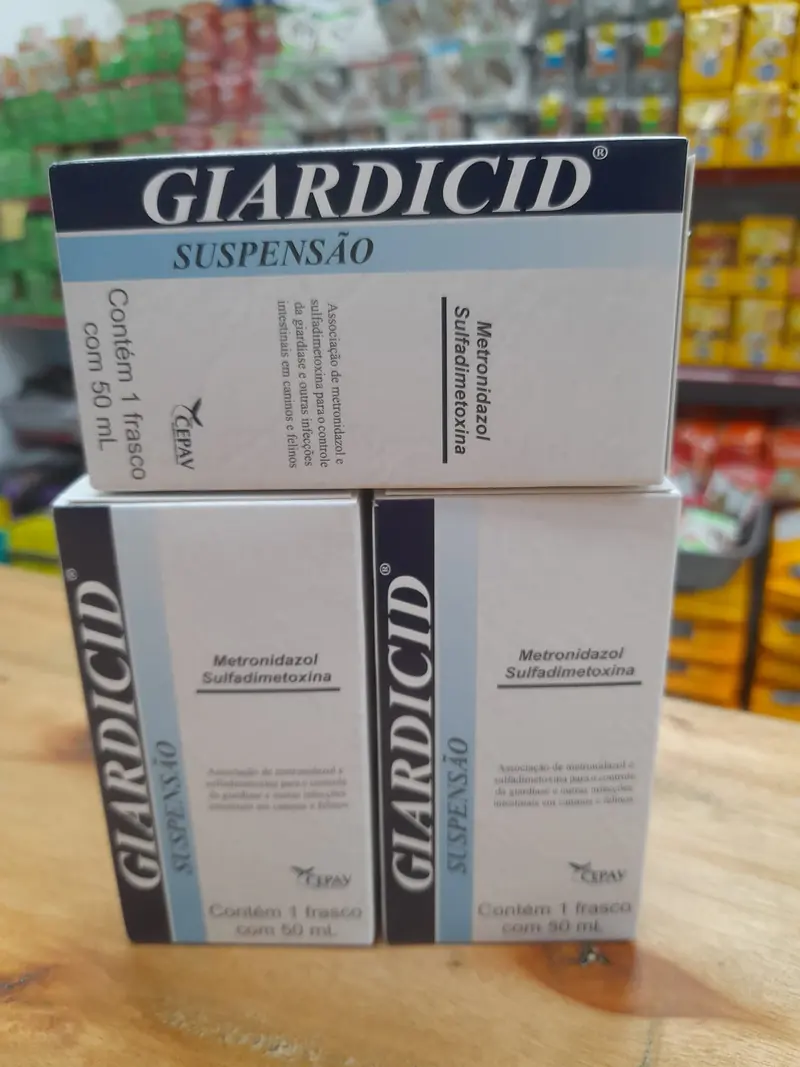 Giardicid suspensão 50 mL