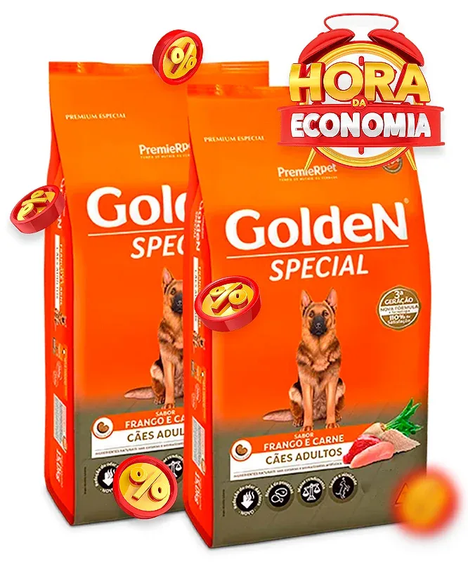 Golden Special cães adultos