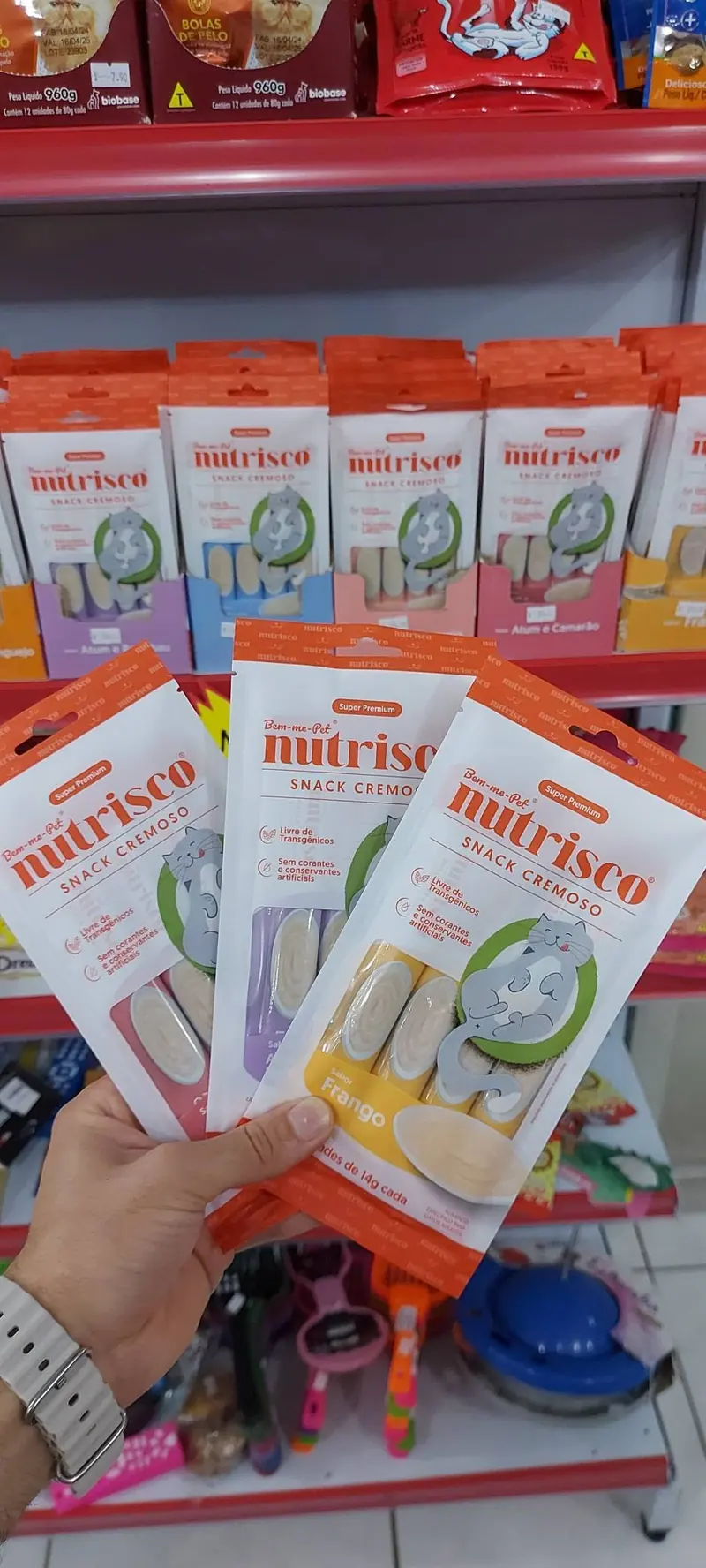 Nutrisco snack cremoso