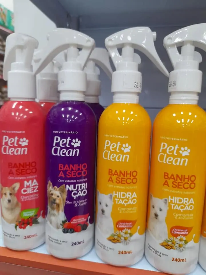 Pet Clean banho a seco
