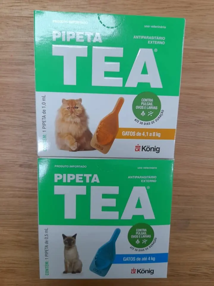 Pipeta TEA para gatos