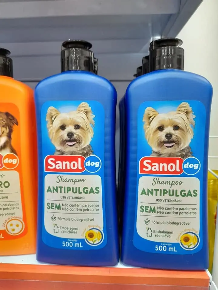 Shampoo antipulgas Sanol Dog 500 mL